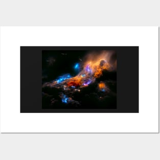 Space Nebulae #3 Posters and Art